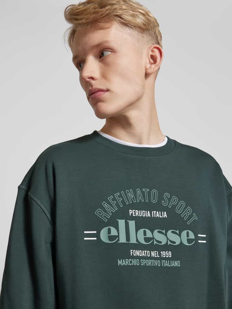 Ellesse Sweatshirt met labelprint model 'SADALI'