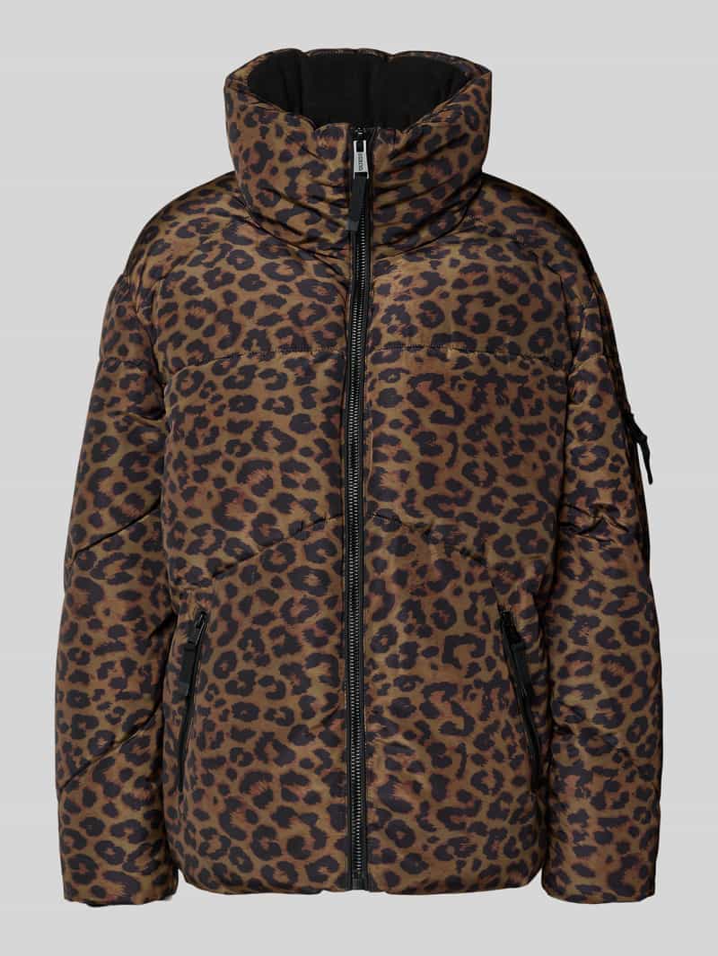Guess Gewatteerd jack met opstaande kraag model 'MARTINA'