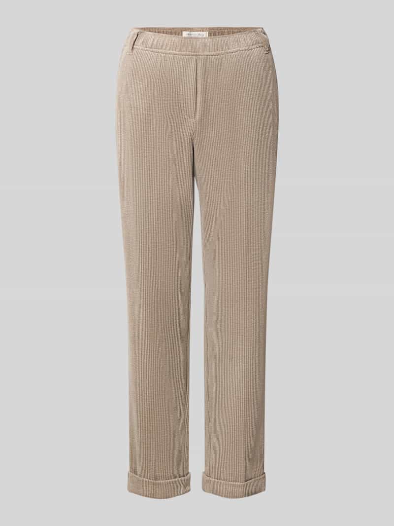 Corduroy broek met elastische band