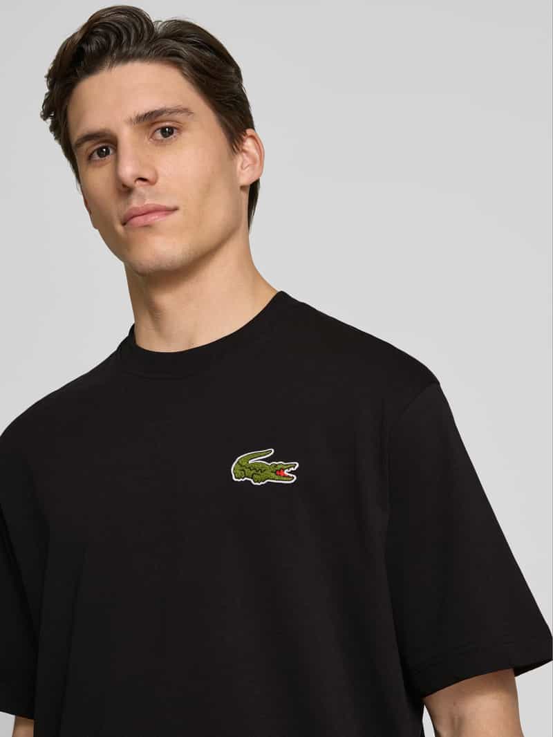 Lacoste T-shirt met labeldetail
