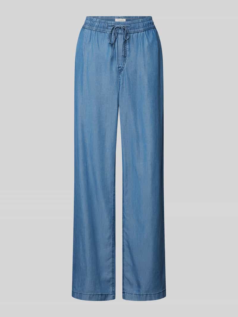 Christian Berg Woman Straight leg broek met tunnelkoord