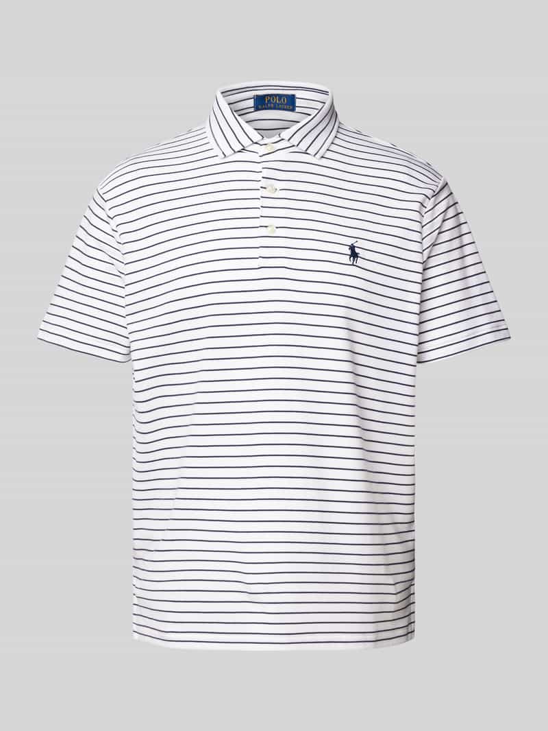 Polo Ralph Lauren Slim fit poloshirt met labelstitching