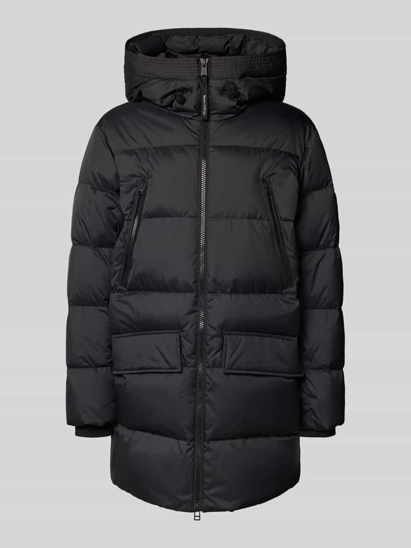 Marc O'Polo Regular fit donsjack met capuchon