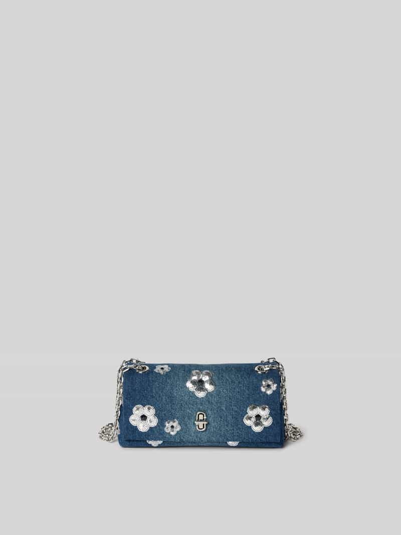 Crossbody tas met label-details