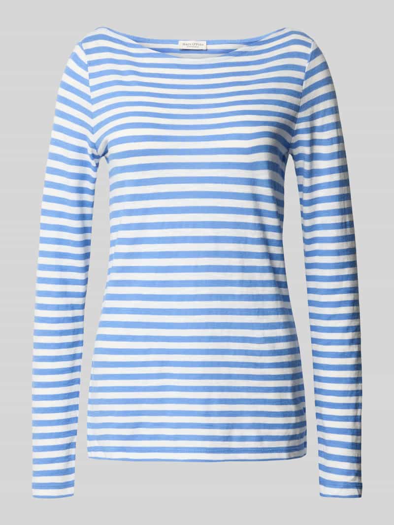 Marc O'Polo Regular fit shirt met lange mouwen van puur katoen