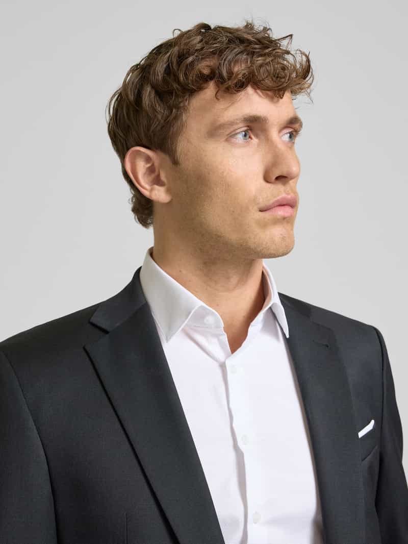 CK Calvin Klein Regular fit zakelijk overhemd met labelstitching model 'Bari'