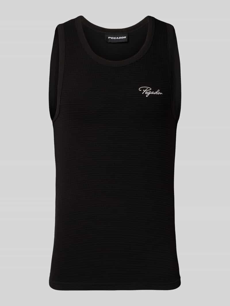 Pegador Tanktop met labelstitching