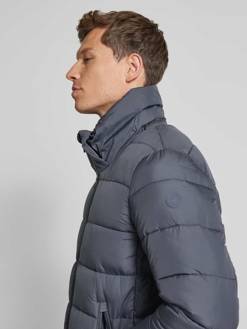 SAVE THE DUCK Gewatteerd jack met labeldetail model 'BORIS