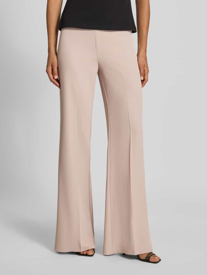 RINASCIMENTO flared fit broek met bandplooien