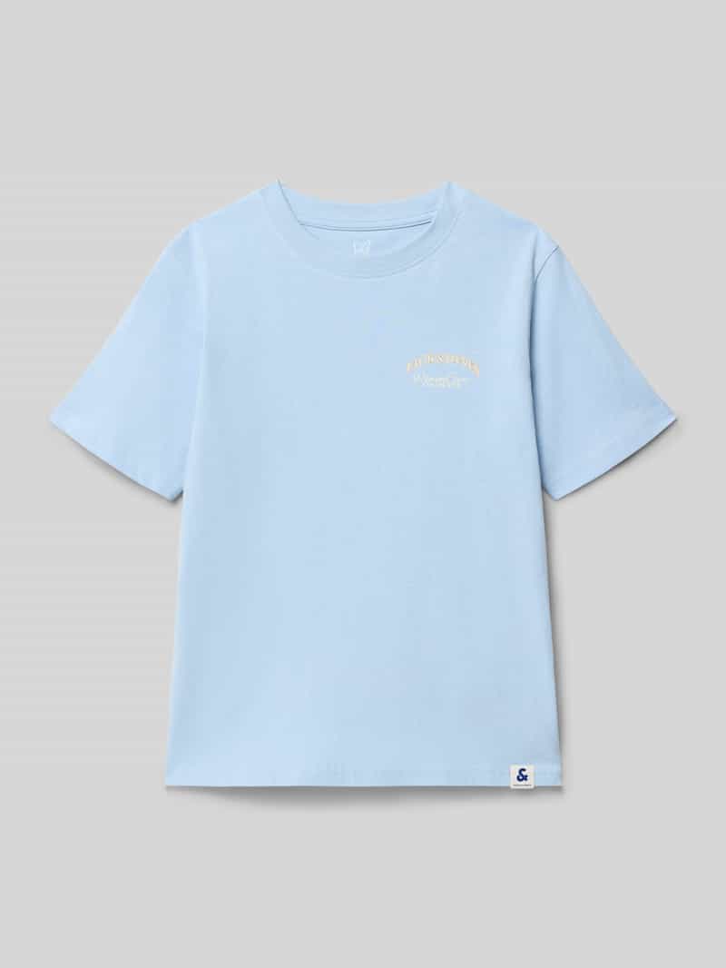 jack & jones T-shirt met labelprint