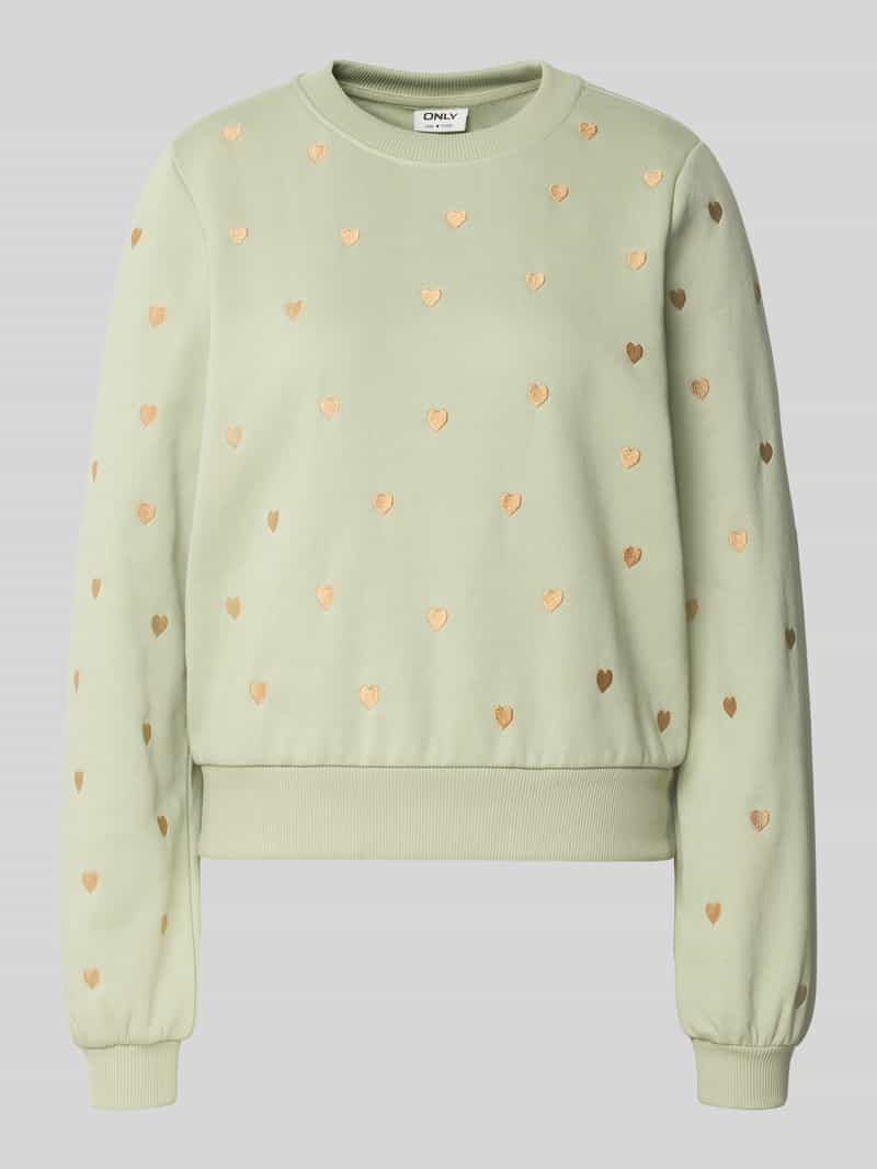 Only Regular fit sweatshirt van katoenmix model 'ATIKA'