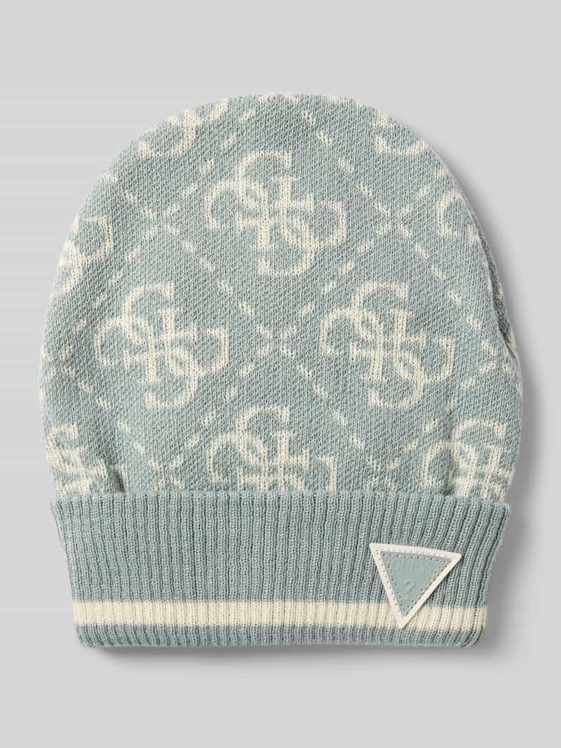 Guess Activewear Beanie met labelpatch model 'MARZIA'