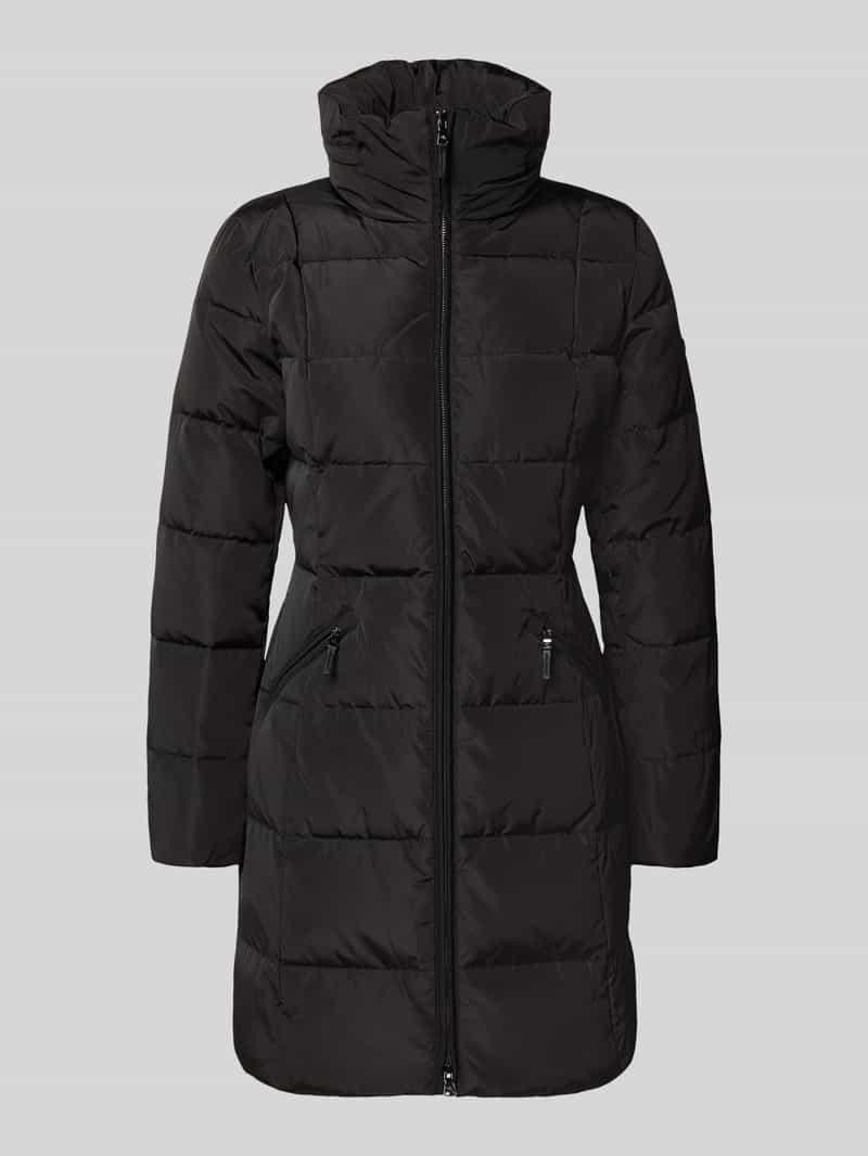 Lauren Ralph Lauren Doorgestikte mantel met opstaande kraag