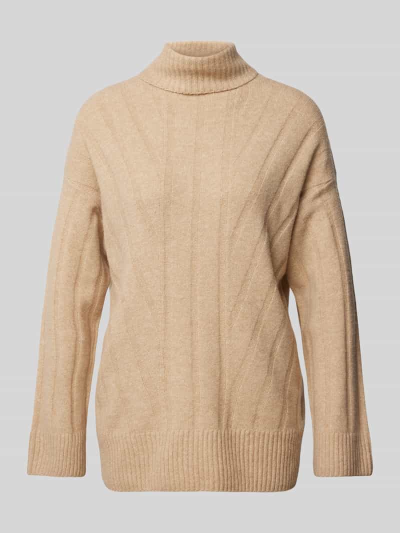 Only Loose fit gebreide pullover met brede omslag model 'JEANETT'