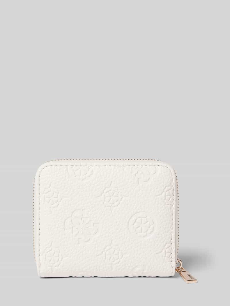Guess Portemonnee met labelapplicatie model 'CRESIDA'