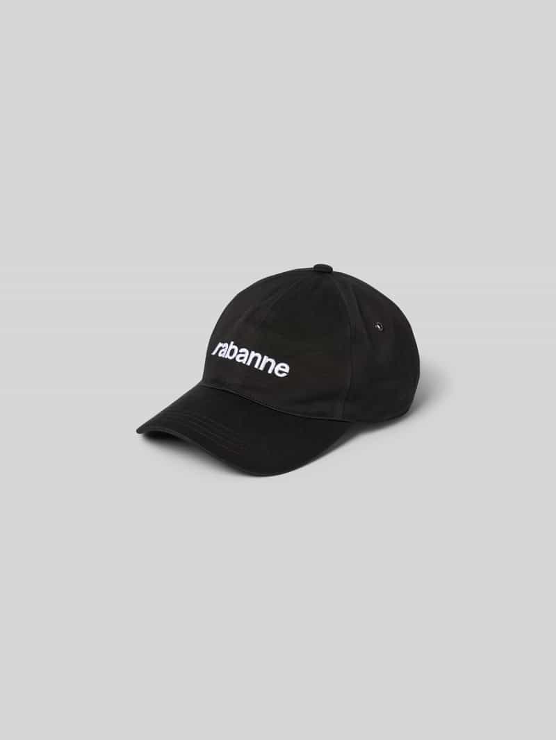 Baseballpet met labelstitching