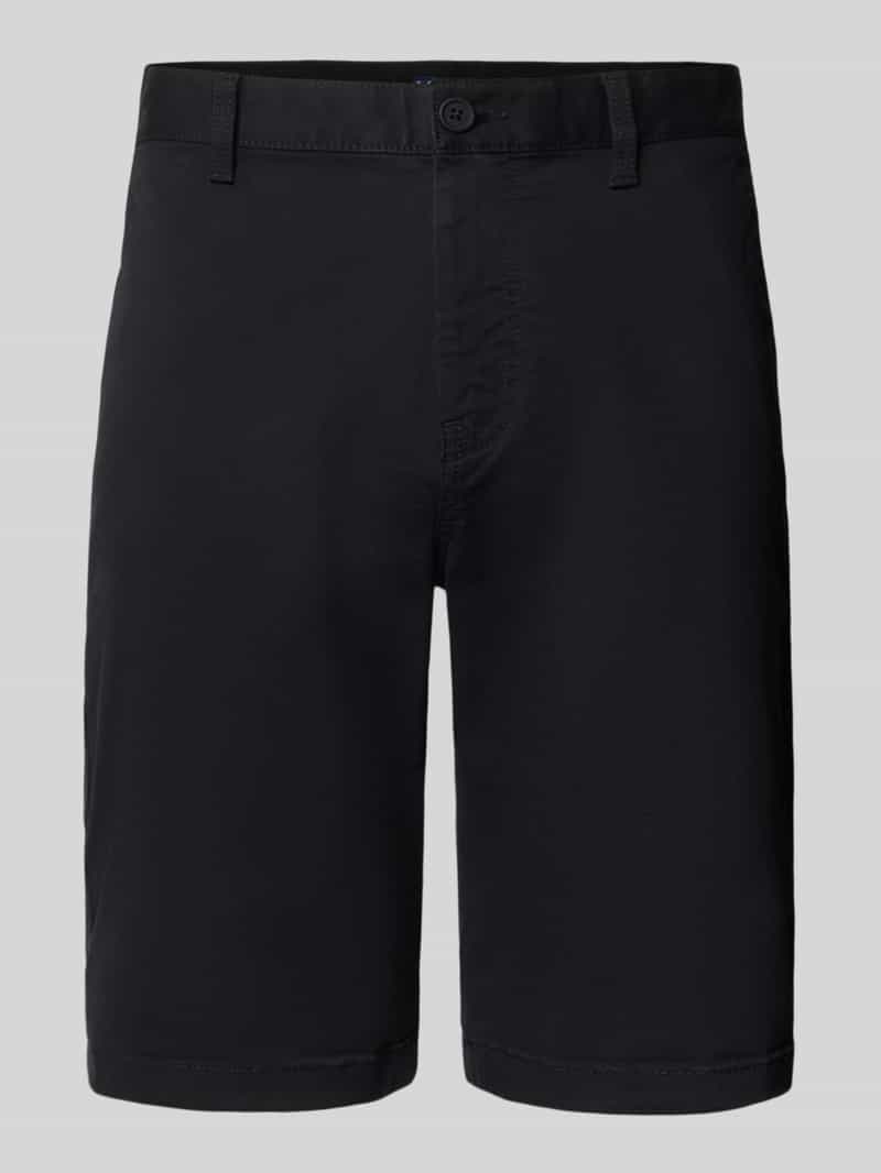 Slim fit korte chino van katoenmix, model 'SCANTON'