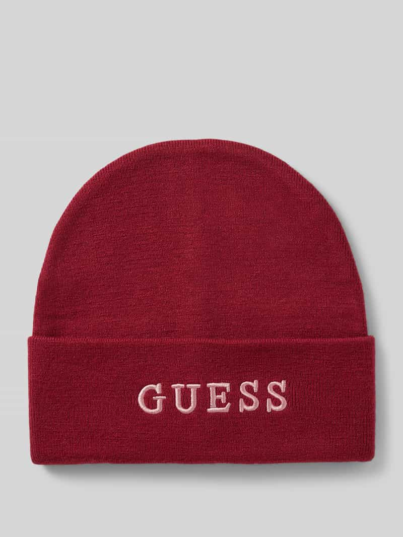 Guess Beanie met labelstitching