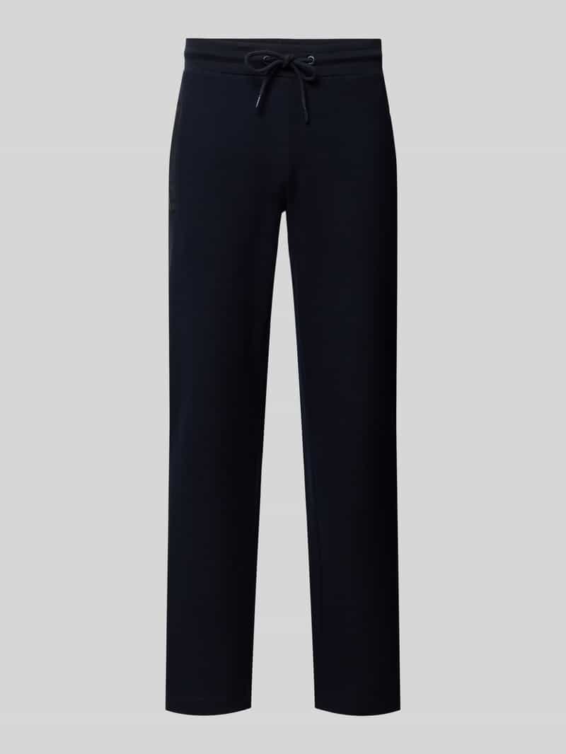 Bugatti Sweatpants met elastische band en tunnelkoord