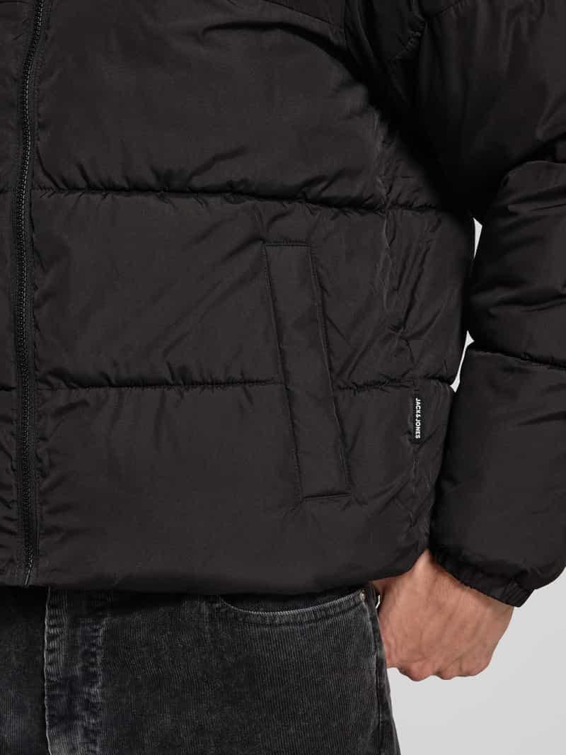jack & jones Gewatteerd jack met opstaande kraag model 'MAZE'