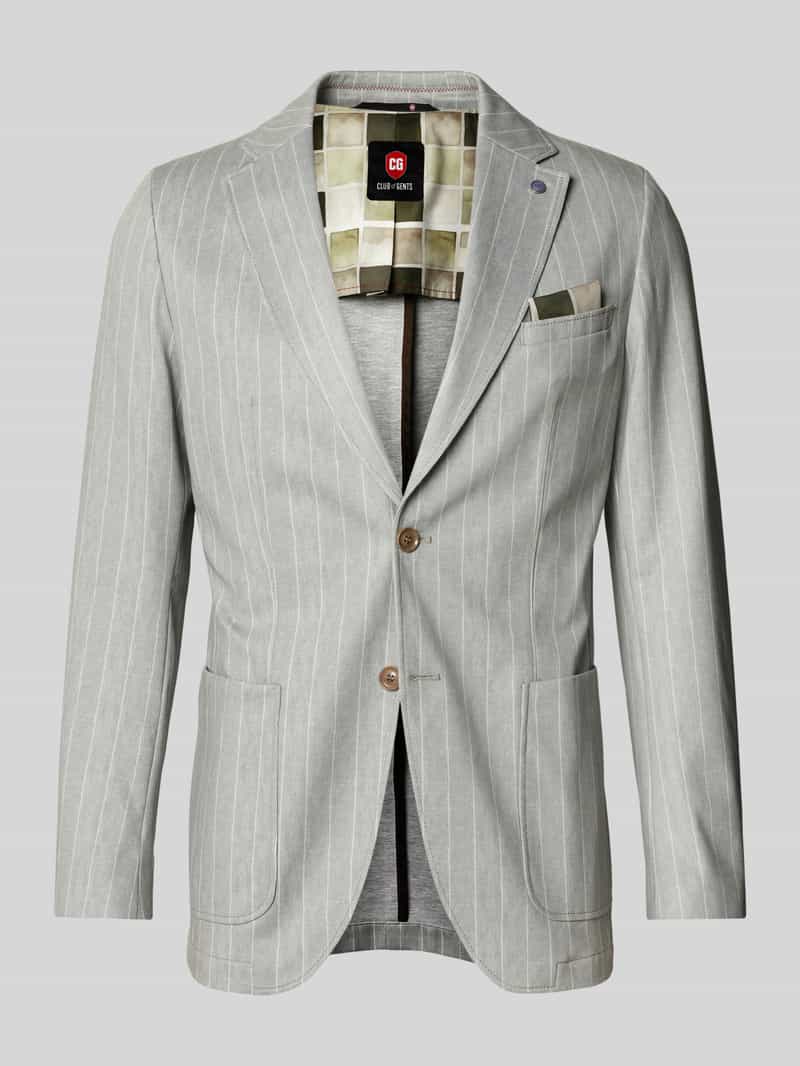 CG Club of Gents Colbert met opgestikte zakken model 'Carter'