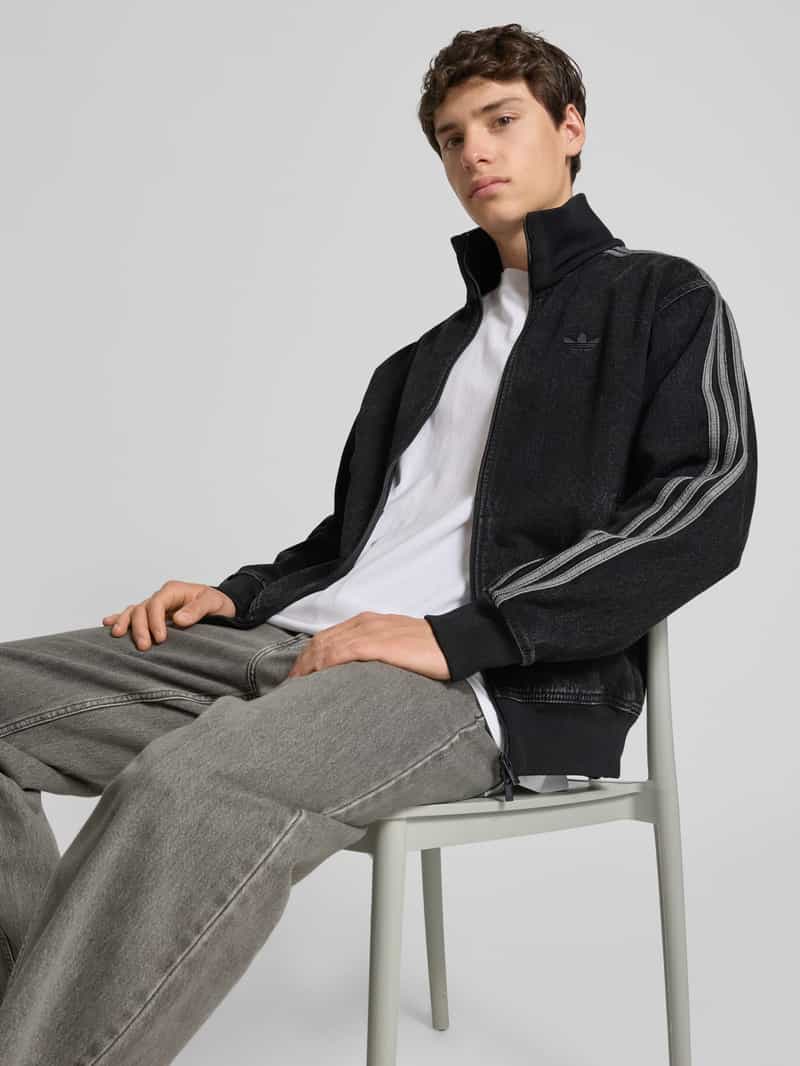 adidas Originals Sweatjack met opstaande kraag