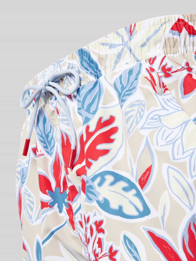 HUGO Relaxed fit zwembroek met labelprint model 'CALALA'