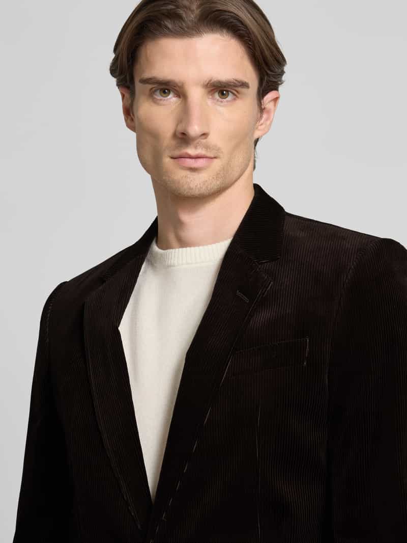 Boss Regular fit colbert van puur katoen BECKHAM x