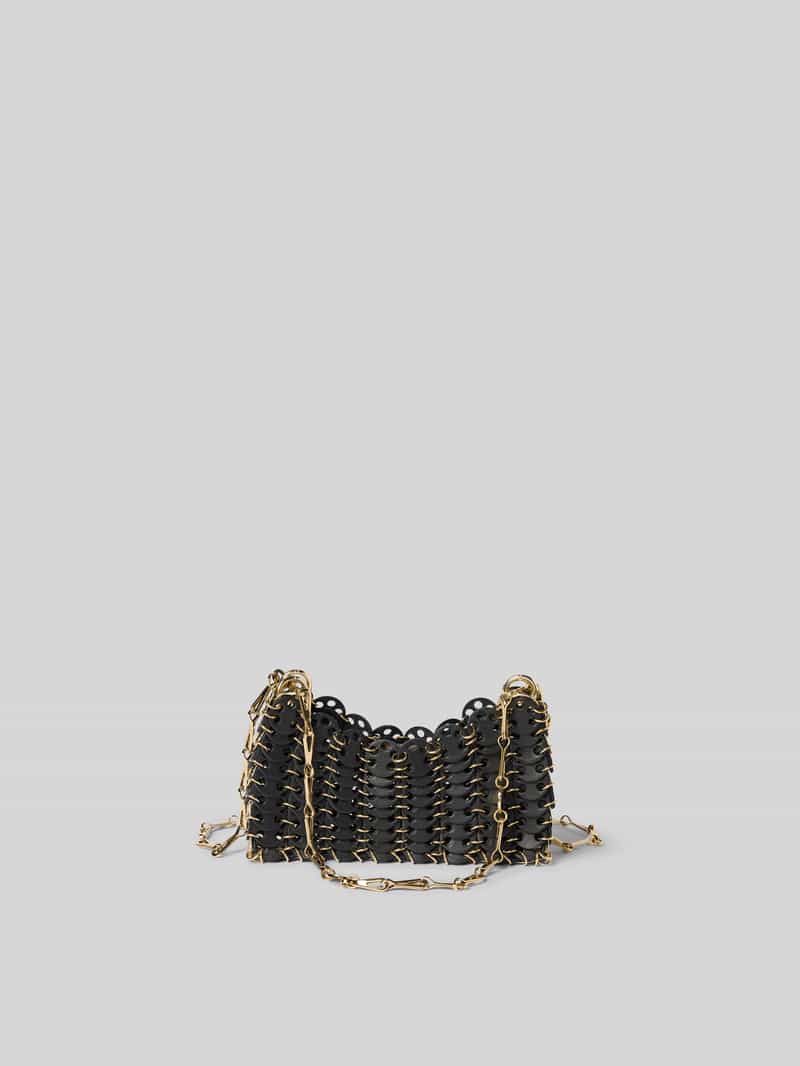 Handtas met labeldetail