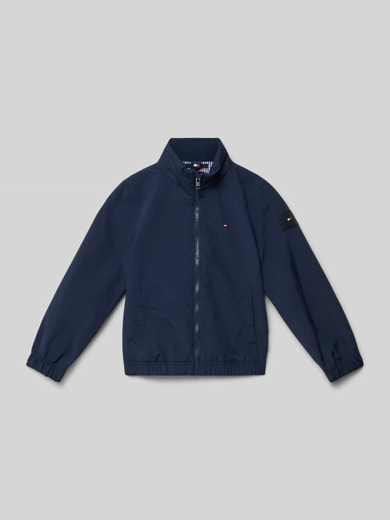 Tommy Hilfiger Kids Jas met opstaande kraag