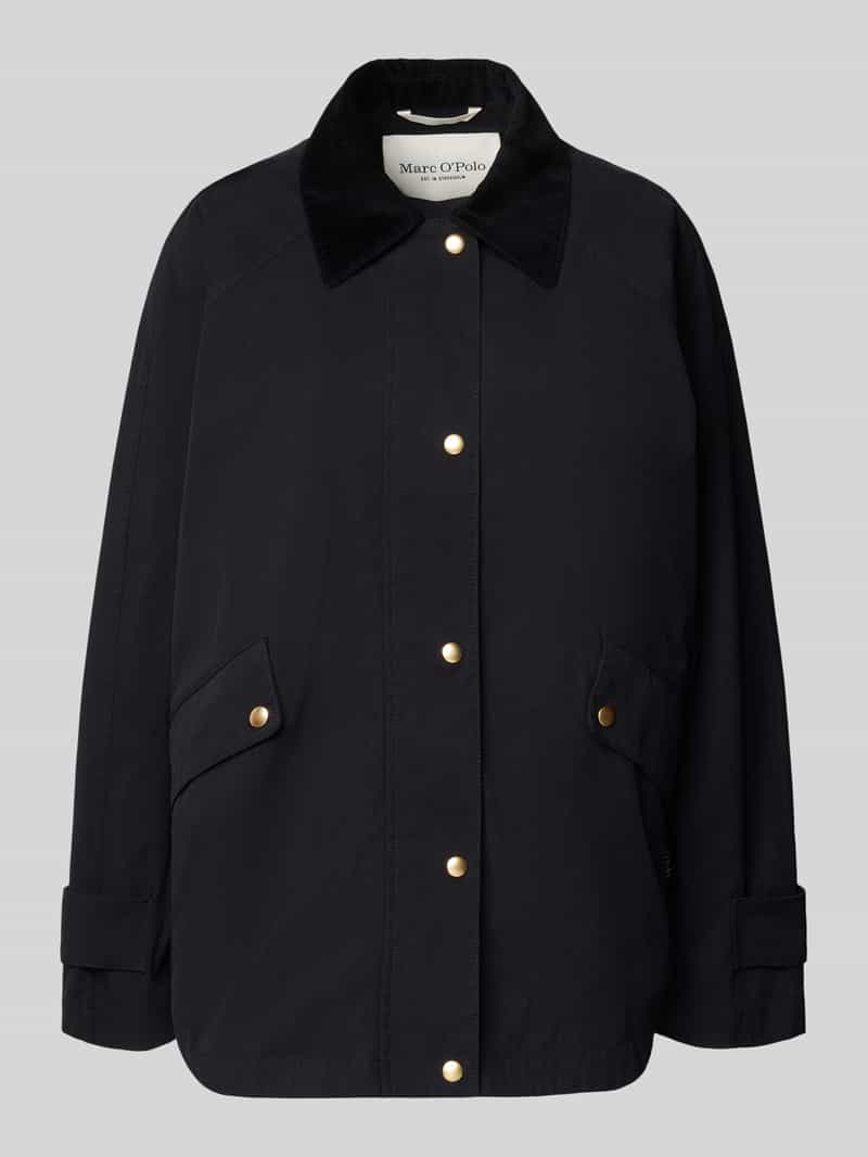 Marc O'Polo Relaxed fit barn jacket van hoogwaardig canvas