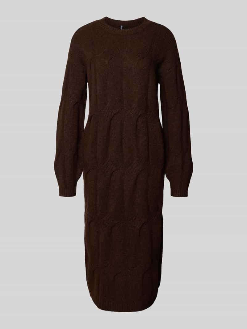 Pieces Relaxed fit gebreide jurk met wol model 'JENNA'