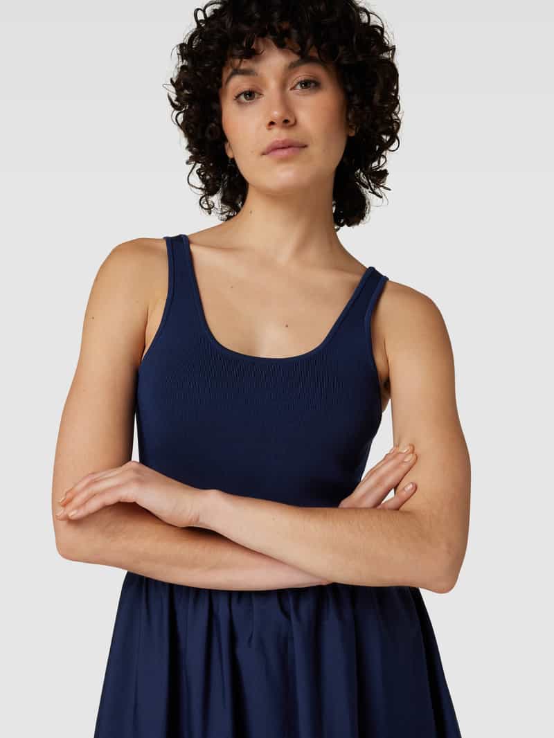 Polo Ralph Lauren Midi-jurk met plooien model 'ZAHA'