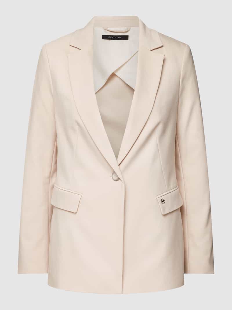 comma Blazer met knoopsluiting