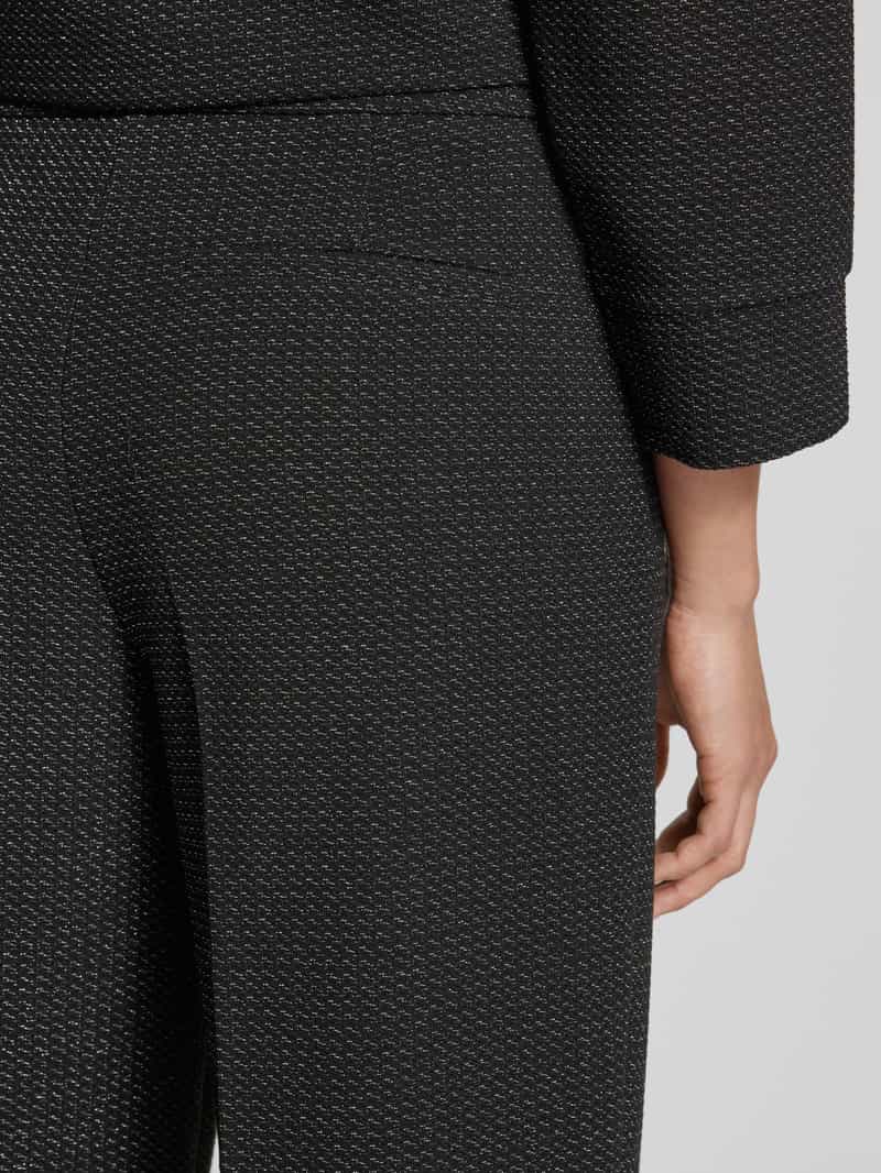 Opus Regular fit culotte met persplooien model 'Misha festive'