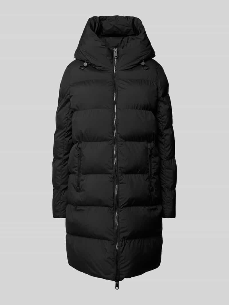 ECOALF Gewatteerde lange jas met capuchon model 'MANLIE'