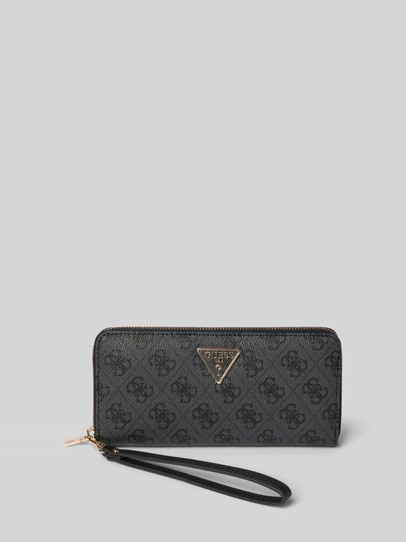 Guess Portemonnee met labelapplicatie model 'LAUREL II'