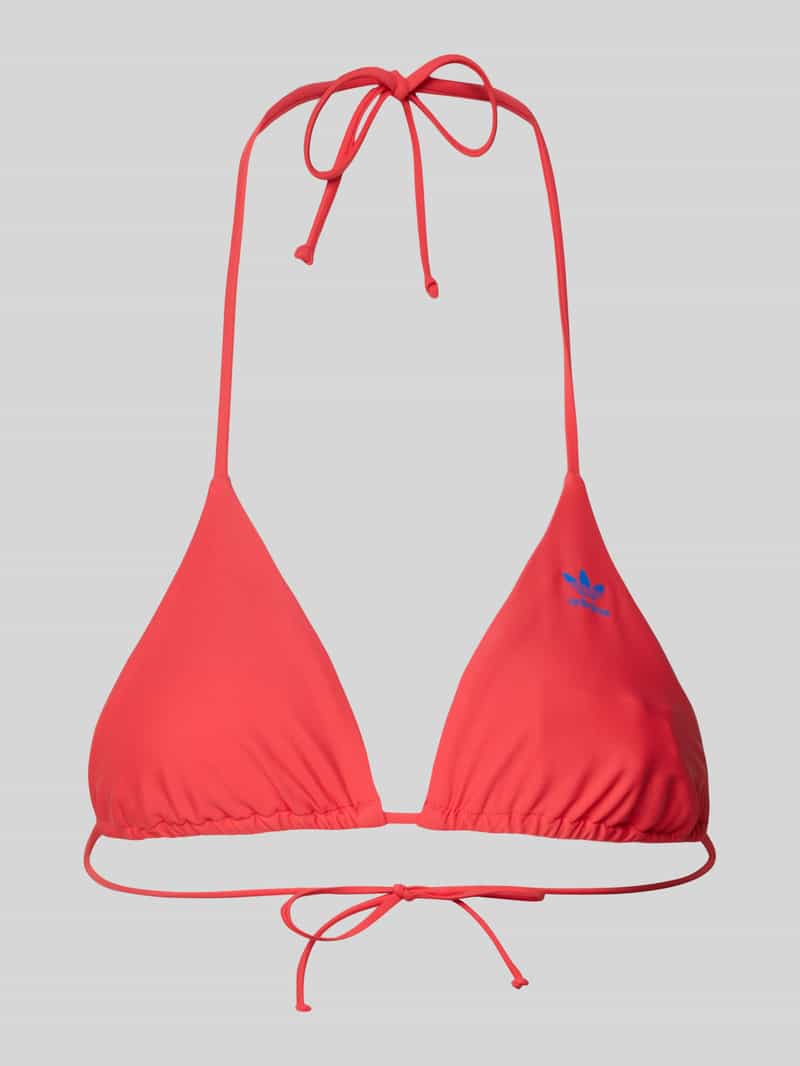 Bikinibovenstuk met Labelprint Model 'ADIC BIKINI TOP BLACK'