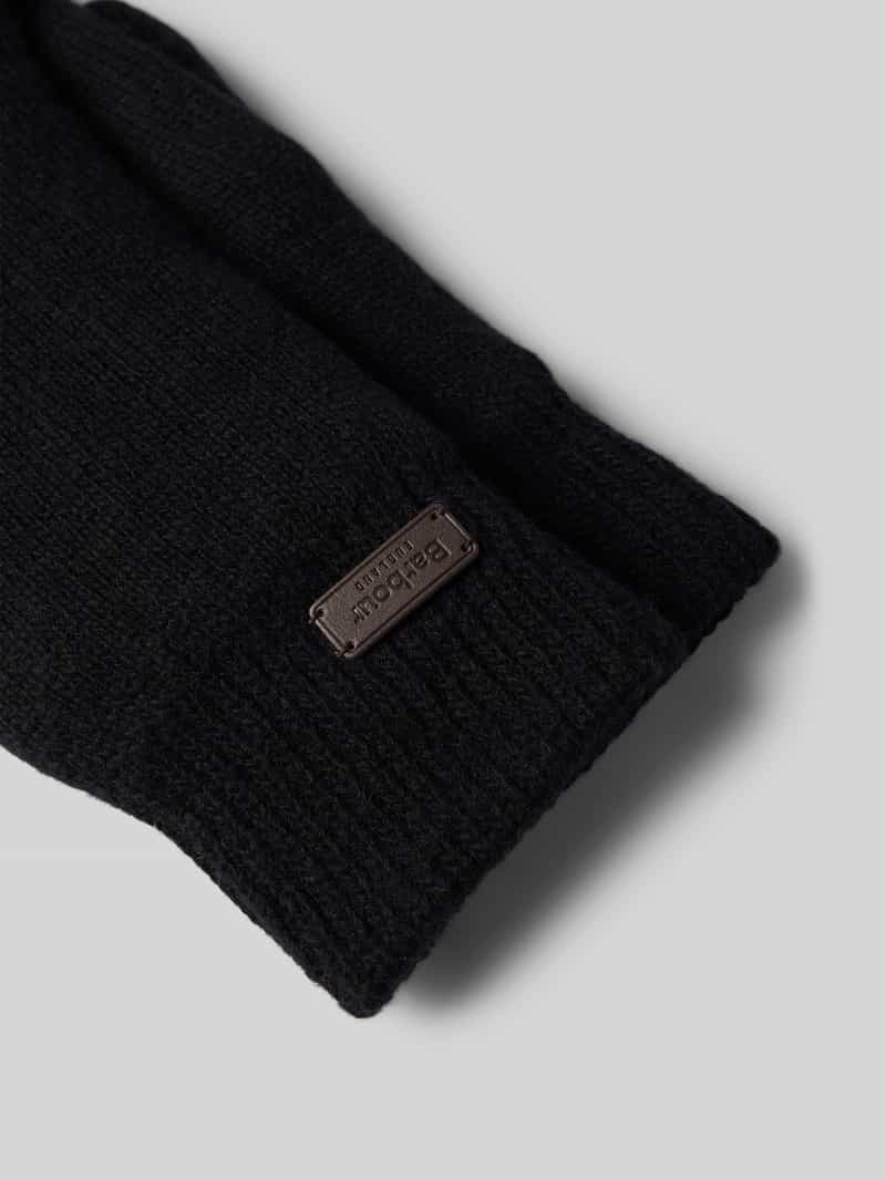 Barbour Gebreide handschoenen van wolmix model 'CARLTON'
