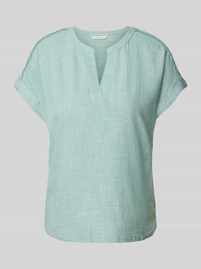 Tom Tailor Loose fit blouse van puur katoen