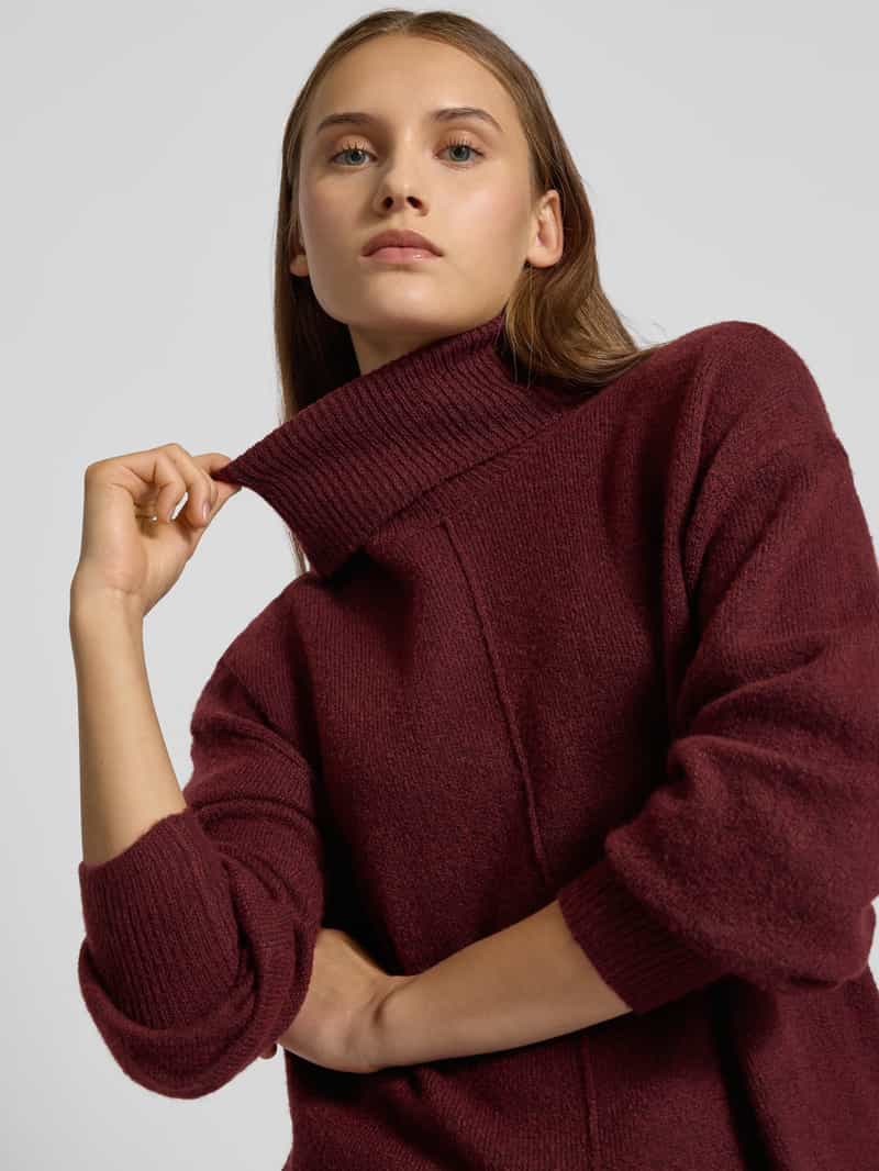 Pieces Regular fit coltrui met wol model 'MALOU'