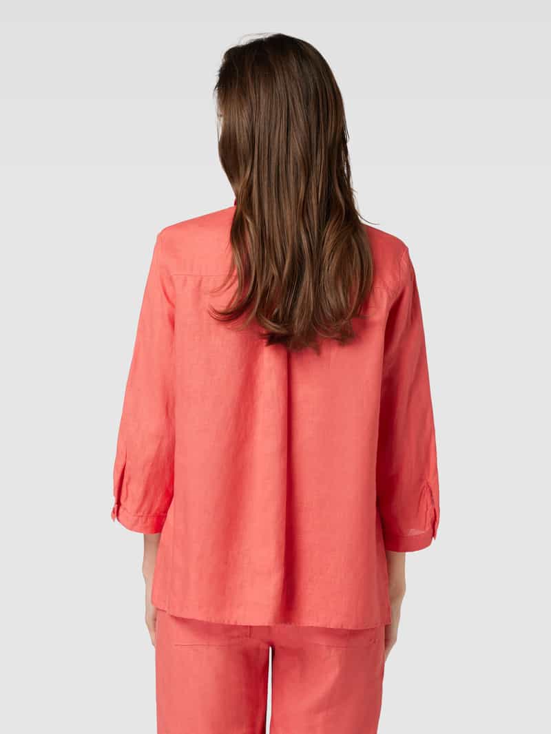 Linnen blouse met -mouwen, model 'Clay' TONI