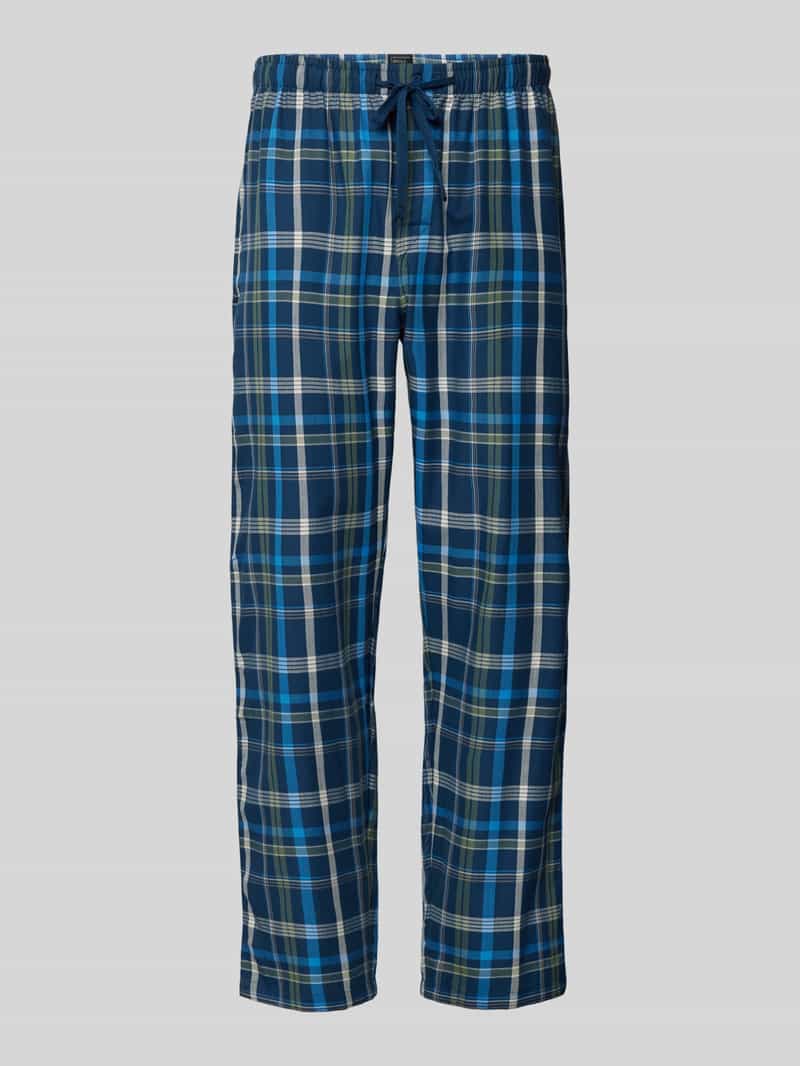 Schiesser Regular fit pyjamabroek met tunnelkoord