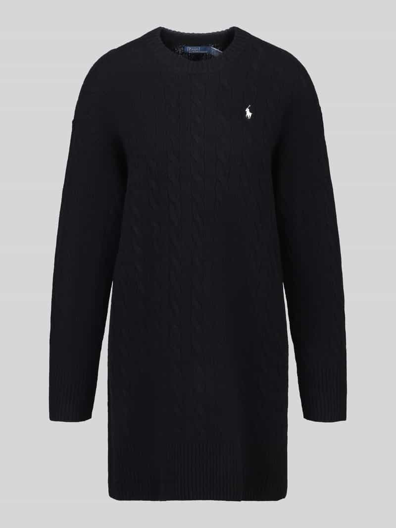 Polo Ralph Lauren Tricotjurk van mix van wol en kasjmier