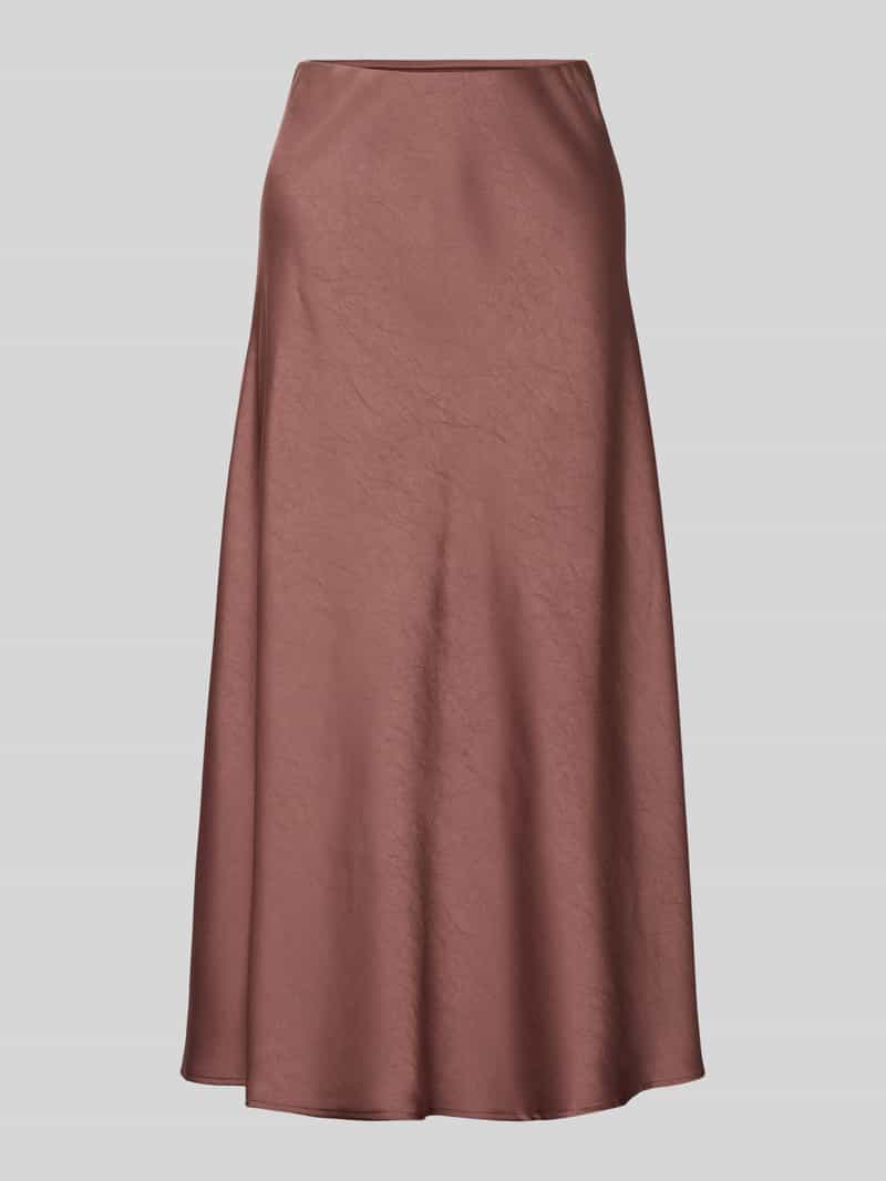 NEO NOIR Midirok van satijn met elastische band model 'Bovary'