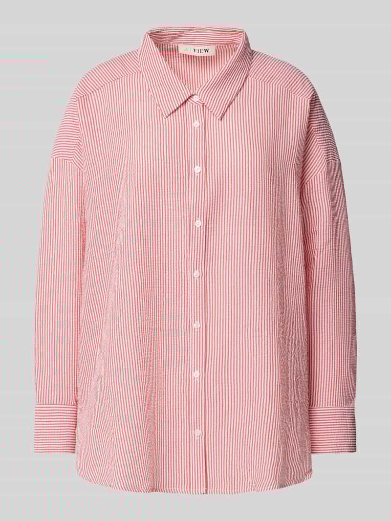 Regular fit overhemdblouse met knoopsluiting