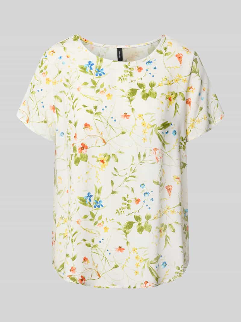 Vero Moda Loose fit T-shirt van pure viscose model 'EASY JOY'