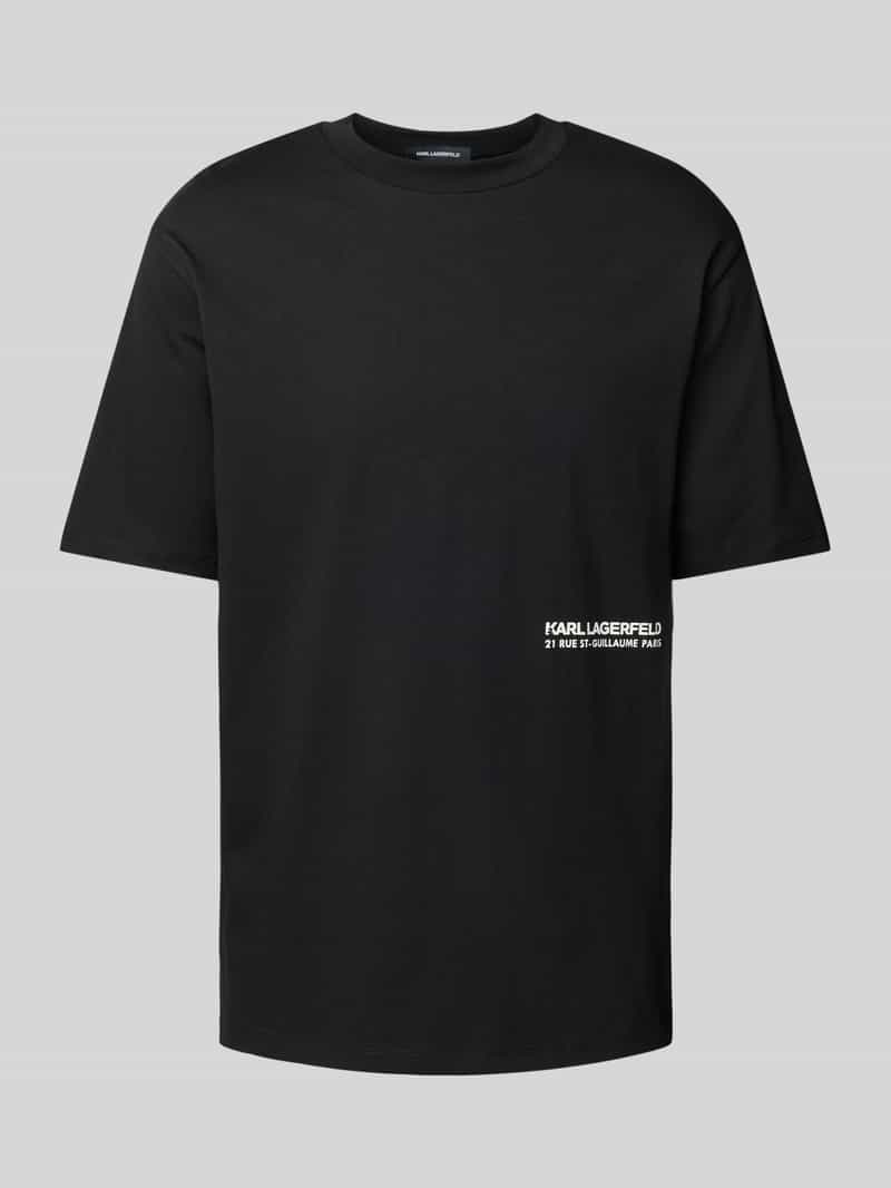 Karl Lagerfeld T-shirt met labelprint