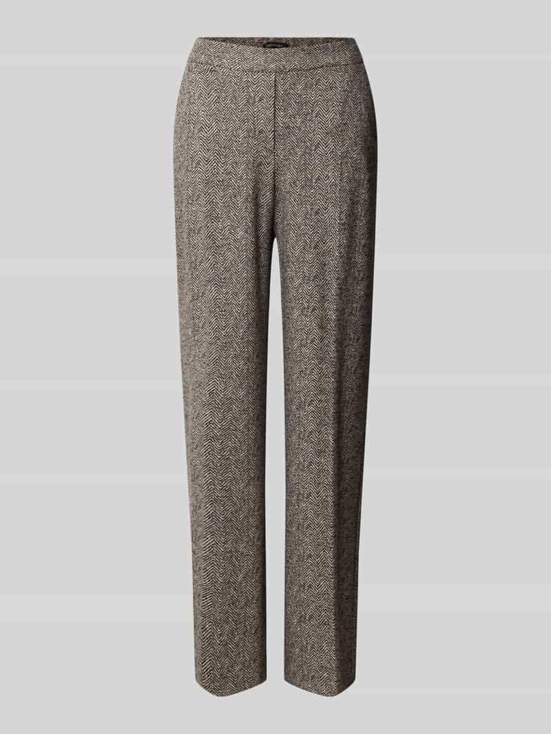 Stehmann Regular fit broek met elastische band