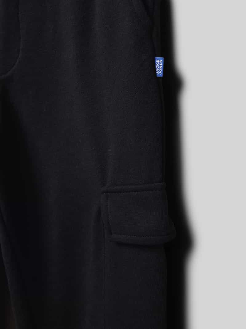 jack & jones Regular fit sweatpants met cargozakken model 'GORDON'